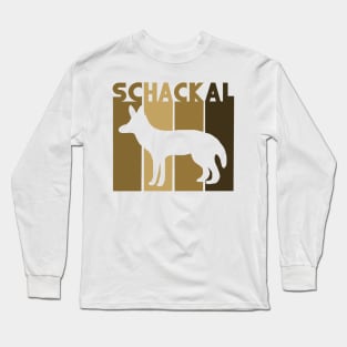 Schack Motiv Savanne Steppe Liebe Geschenk Long Sleeve T-Shirt